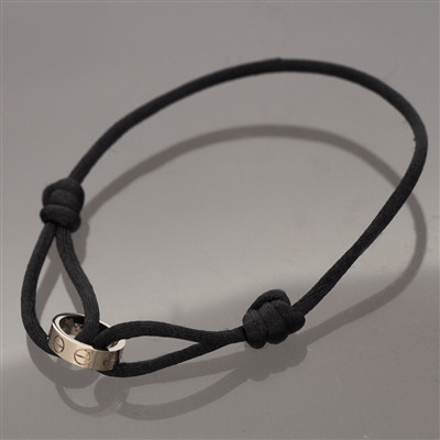cartier love bracelet in black